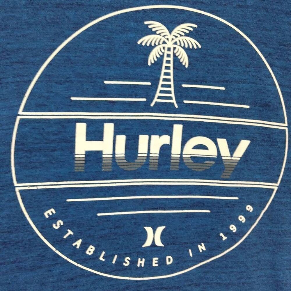 Hurley T-shirt XL Blue Soft